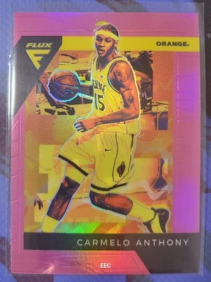 Panini Chronicles 2022 draft picks flux 23 🏀🏀 Carmelo Anthony Pink Foto 1 de 2