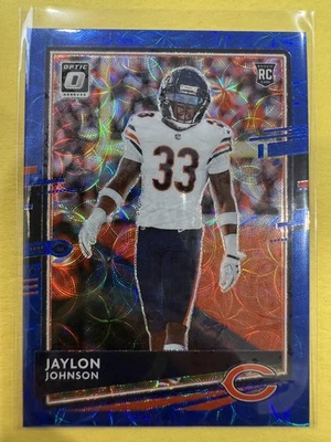 2020 Donruss Optic #123 Jaylon Johnson Blue Scope - Image 1 of 2