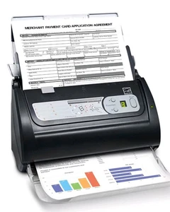 Plustek Office Document Scanner PS186 - Color Duplex Scanning with OCR function - Picture 1 of 10