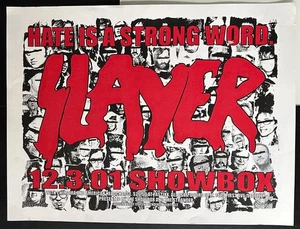 Slayer at the Seattle Showbox, 2001 by Patent Pending - Picture 1 of 1