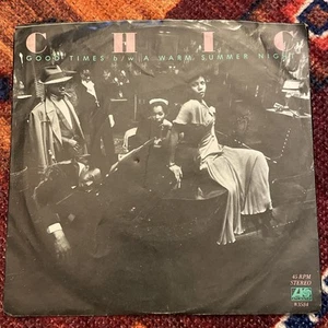 CHIC Good Times 45 rpm picture sleeve - Foto 1 di 4