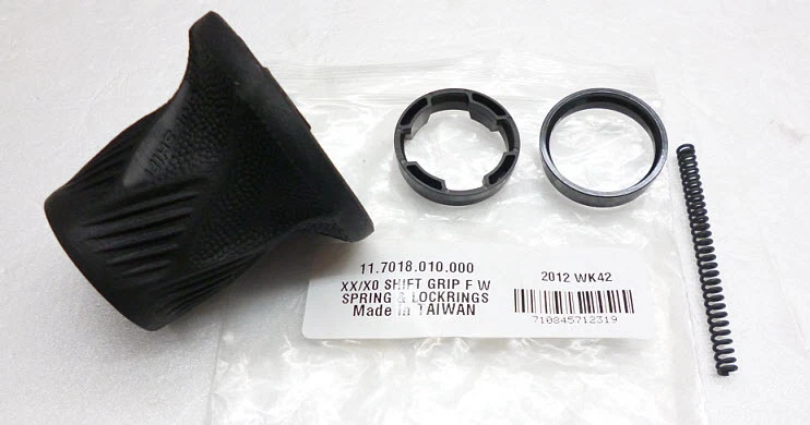 NEW Left hand sram 2 x 10 Speed Front Derailleur Twist shift grip ASSEMBLY xo xx - Image 1 of 1