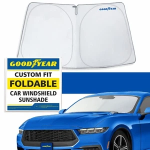 Windshield Sun Shade for 2015-2023 Ford Mustang - Picture 1 of 8