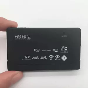 Memory Card Reader Mini 26-IN-1 USB 2.0 High Speed For CF xD SD MS SDHC - Picture 1 of 9