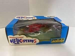 Solido Helicopteres Metal Red Super Puma
