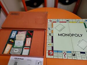 jeu de société monopoly ancien 1961 boîte cartonnée de marque Miro