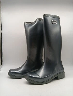 Nuevas Botas de Lluvia Havaianas Para Mujer Helios Adulto Gris Ahumado Plata Talla 6w Foto 1 de 4