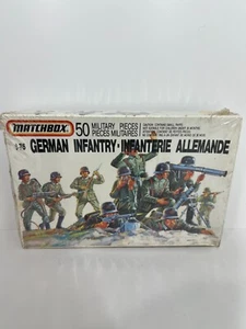 Matchbox WWII German Infantry 1:76 Scale Plastic Model Kit 40903 50 pieces 1989 - Picture 1 of 6