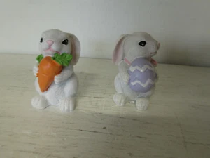 New! Mini Bunny Easter Decor Desk Table Tier Tray Resin Rabbit 3" CHOICE - Picture 1 of 5