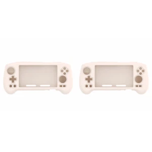 Silicone Case Shockproof Anti-slip Protective Cover for Anbernic RG556(Beige) - Afbeelding 1 van 10