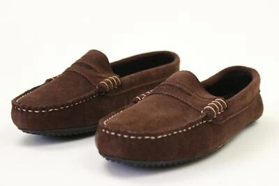 BRAND NEW- Quoddy Penny Driver Shoe Chocolate Suede- 6.5 - MRSP $249 - Imagem 1 de 4