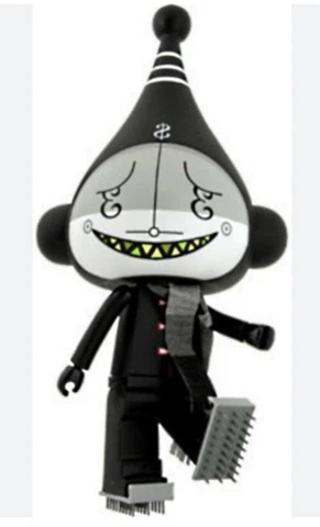 Kidrobot Dalek 10” Icebot Black Designer Vinyl Art Toy 2005 NEW! Cover