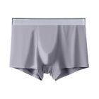 High Quality Ice Silk Men&#39;s Underwear Boxer Briefs Middle Waist Shorts