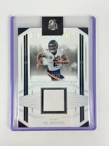 2023 National Treasures DJ Moore Century Materials Patch /25 Bears Y550 - Picture 1 of 5