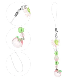 Fruit Summer Phone Charm Phone Strap Aesthetic Beaded Phone Chain Phone Lanyard - Zdjęcie 1 z 12