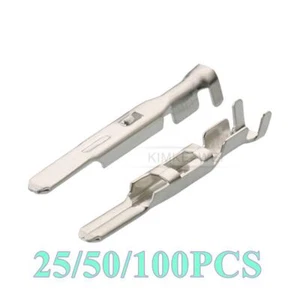Auto/KFZ 2,8mm-Serie Crimpkontakte Stiftkontakte Stecker Pin Kontakt Neu - Picture 1 of 2