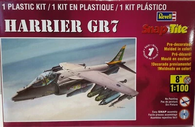 1/100 Scale Revell Models HARRIER GR7 SNAP-TITE Kit #851372 - Image 1 of 2