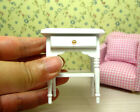 1 12 Scale Dolls House Miniatures Bedroom Furniture Side Table Bedside Cabinet