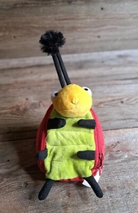 Hallmark Bug'em Plush Lady Bug Zippered Pouch Stuffed Animal Bag Purse - Picture 1 of 9