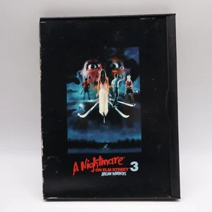 NIGHTMARE ON ELM STREET NO. 3 1987 DVD Rare Black Snap Case Cover - Picture 1 of 3