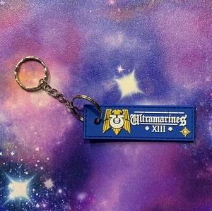 Wargaming Ultramarines Space Marines Key ring - Free P&P - Picture 1 of 3