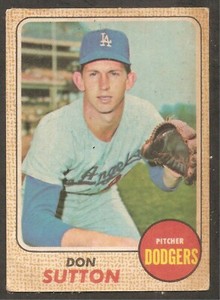 Don Sutton 1968 Topps Venezuela #103 Very Rare Venezuelan card *Set Break