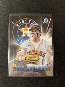 2022 Bowman Draft Heir Apparent #HA-2 Drew Gilbert - Houston Astros - Picture 1 of 2