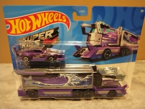 Hot Wheels Galactic Express 1:64 Transporter Vehicle With Car ~NEW - Picture 1 of 15