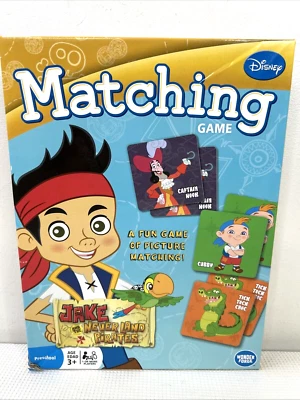 Disney Jake And The Neverland Pirates Memory Matching Game COMPLETE 2014 EUC - Image 1 of 3