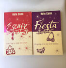 Lot Of 2 Escape & Fiesta Kate Caan Books Teen Fiction As New Free Post Romance