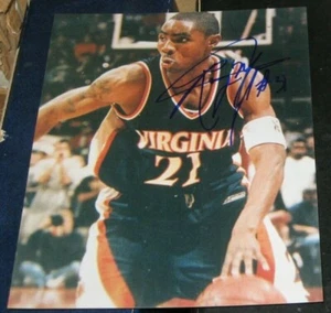 Roger Mason Jr Virginia Cavaliers SIGNED AUTOGRAPHED 8x10 Photo COA Basketball - Picture 1 of 1