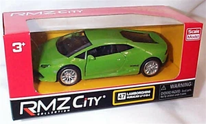 Lamborghini Huracan LP 610-4 Green RMZ City 5" Diecast Pull Back & Go New Boxed - Picture 1 of 1