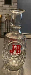 VINTAGE J & B Rare SCOTCH Decanter Bottle - Picture 1 of 5
