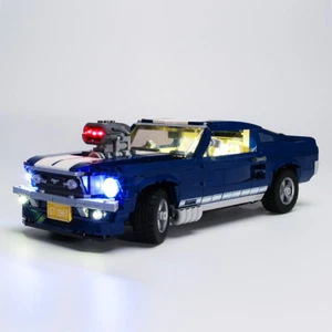 LED Licht Set Für Creator Expert Ford Mustang LEGOs 10265 Beleuchtungs Kit - Picture 1 of 9