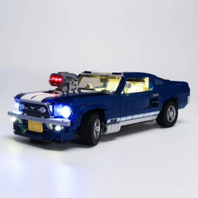 LED Licht Set Für Creator Expert Ford Mustang LEGOs 10265 Beleuchtungs Kit