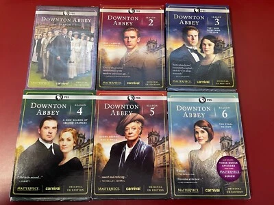 Downton Abbey полная серия оригинальное британское издание сезоны PBS 1-6 НОВЫЕ - Изображение 1 из 2