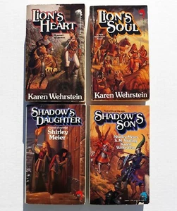 FIFTH MILLENNIUM  Lions Heart Lions Soul Shadows Daughter Shadows Son Lot of 4 - Picture 1 of 24