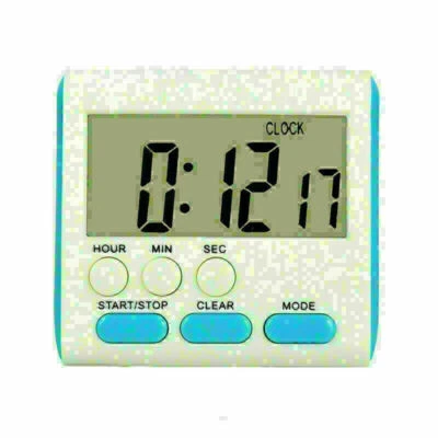 Kitchen Electronic Countdown Timer English 24 Hours Digital Reminder Clock - Image 1 of 4