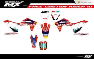 Fits GASGAS EC125/250/350/450 MC125/250/350/450 2021 2022 2023 GRAPHIC KIT decal - Picture 1 of 2