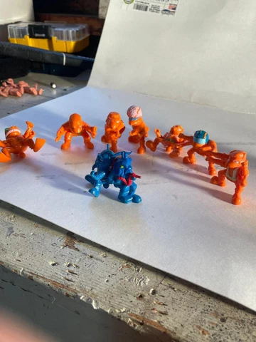 1987 Hasbro Army Ants Action Figure 2" Vintage Lot of 9 Cover