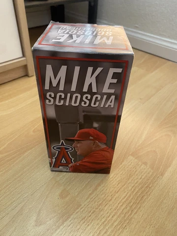 Mike Scioscia Bobblehead Los Angeles Anaheim Angels Brand New In Box Cover