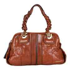 Authentic Chloe Brown Leather Heloise Satchel