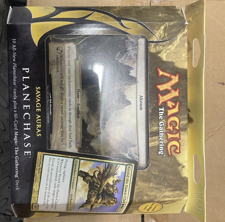MTG Magic the Gathering   English Planechase 2012 Savage Auras  New Sealed - Image 1 of 1
