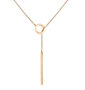 Luxus Halskette Anhänger 585 RG Rotgold Vielseitige vergoldete Damenkette - Bild 1 von 3