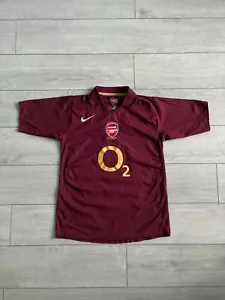 Arsenal London Highbury Nike Vintage Football Shirt Soccer Jersey Boys L 158 cm - Picture 1 of 10