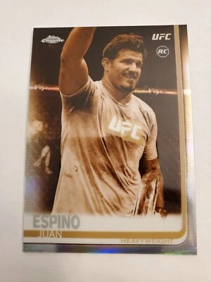 2019 Topps Chrome UFC Sepia Juan Espino #88 - Image 1 of 2