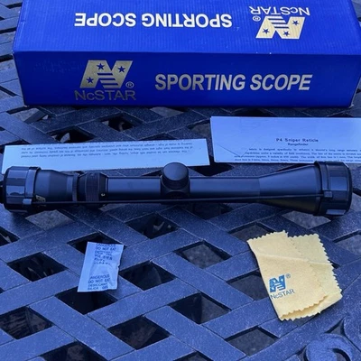 NcSTAR STR Series Scope 3-9x40 Hunting Rifle Sight Scope Black P4 Sniper - Image 1 of 4