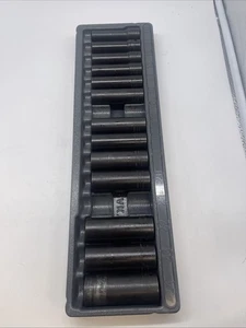 Snap On 315SIMMYA - 1/2" Drive 15 Pc Metric Deep 6 Pt Impact Socket Set(EB-2107) - Bild 1 von 6