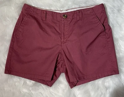 DockERS Women's Flat Front Shorts Size 10 Pink - Image 1 of 4