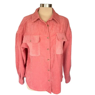 Cazadora Altar'd State Wide Wale Pana Terracota Talla MED Informal Ligera Foto 1 de 4